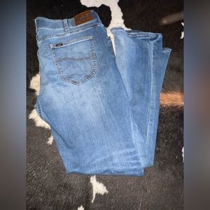 Mens Lee Work Jeans